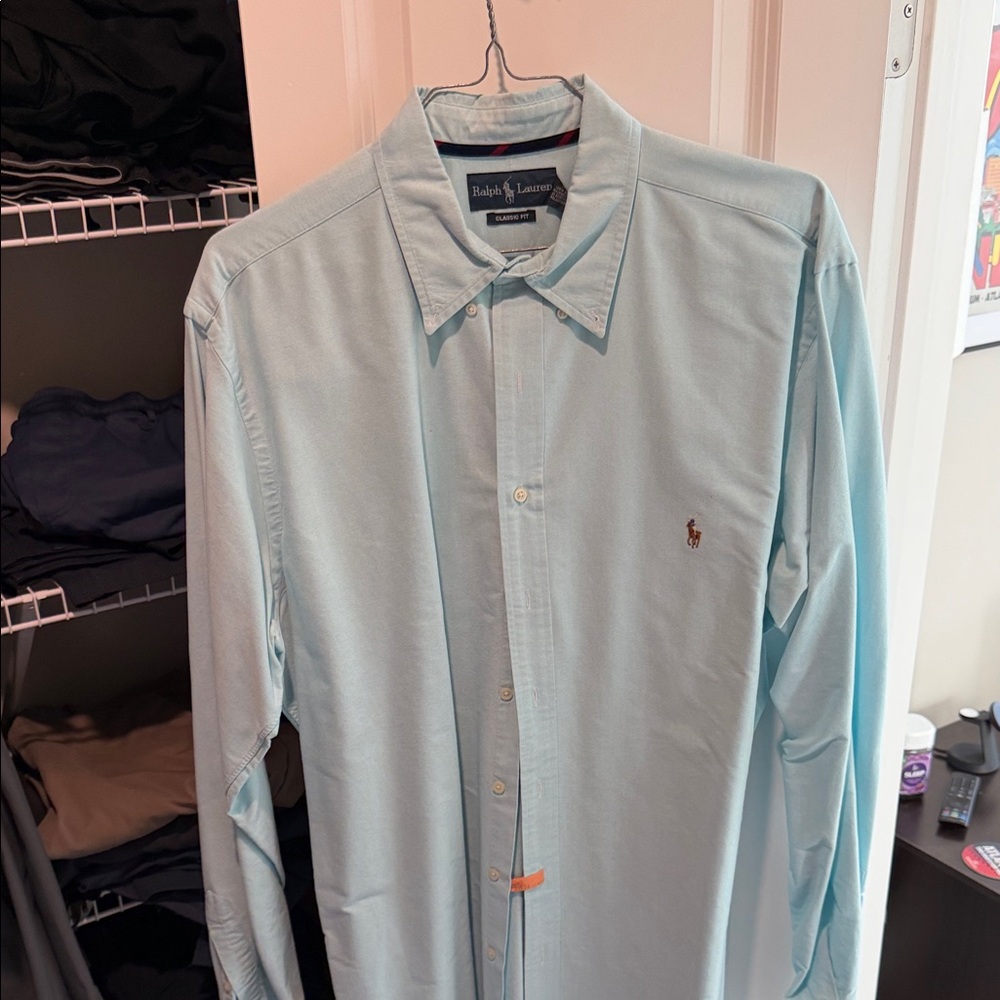 Ralph Lauren Sky Blue Casual Shirt